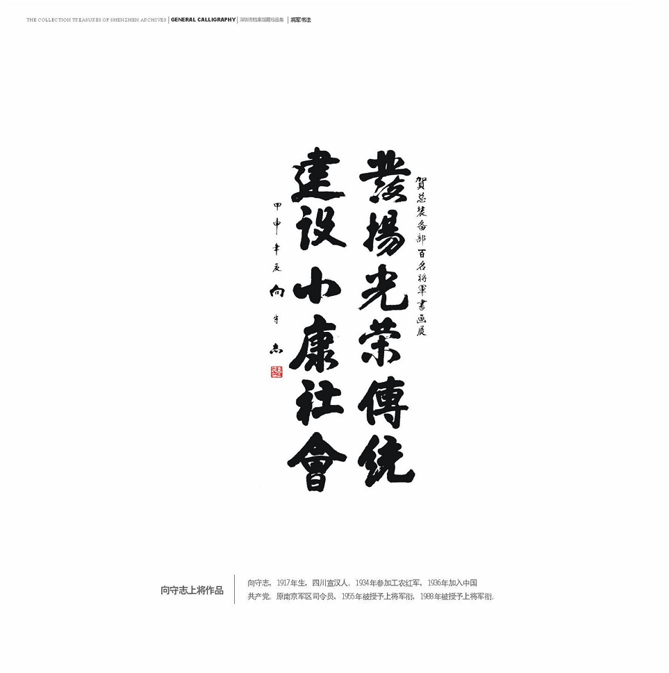 向守志上将作品
